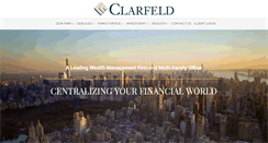 Desktop Screenshot of clarfeld.com